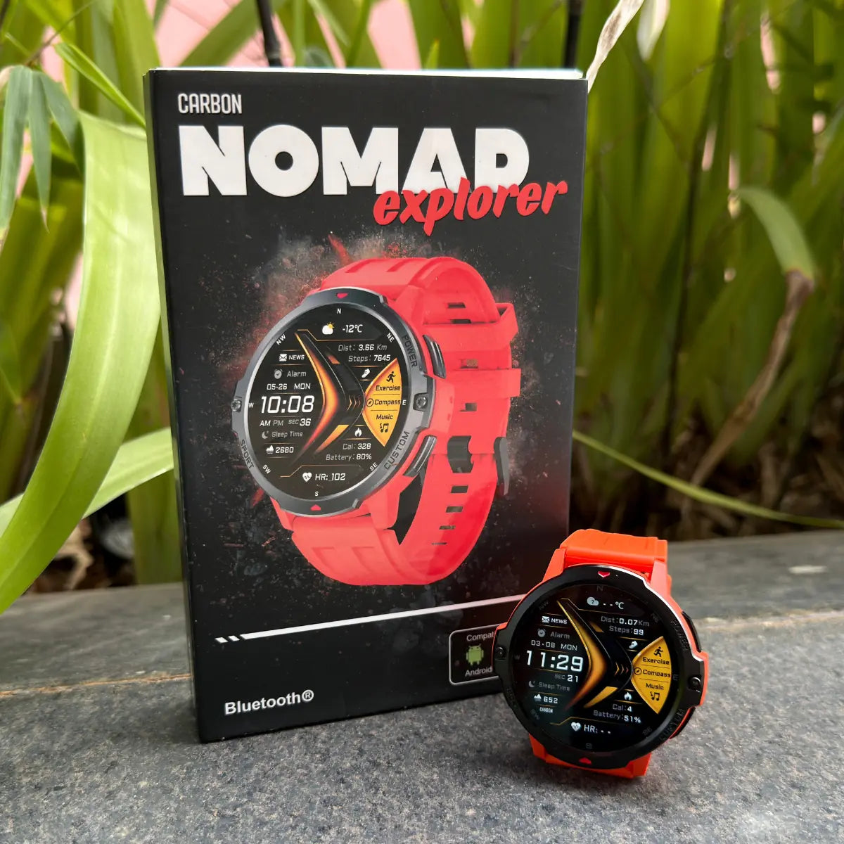 Smartwatch Carbon Nomad Explorer